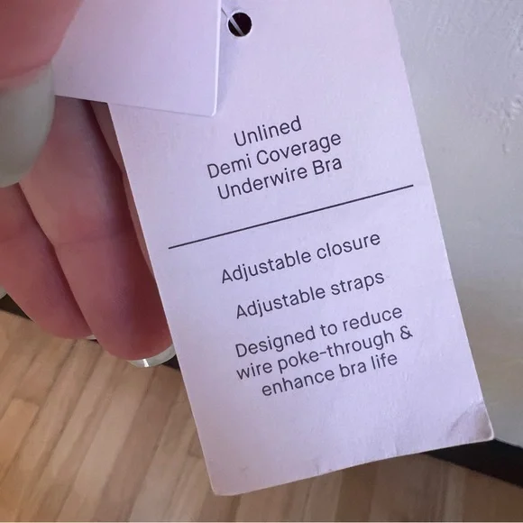 Auden Burgundy Sheer Bra - Picture 4 of 6